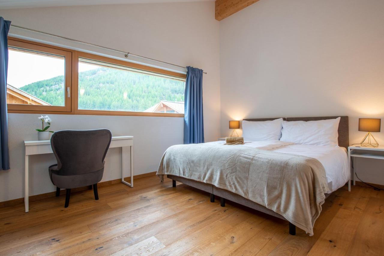 Montela Hotel & Resort - Suiten Saas-Grund Exterior foto